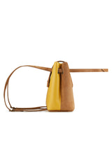 Convertible backpack into crossbody bag