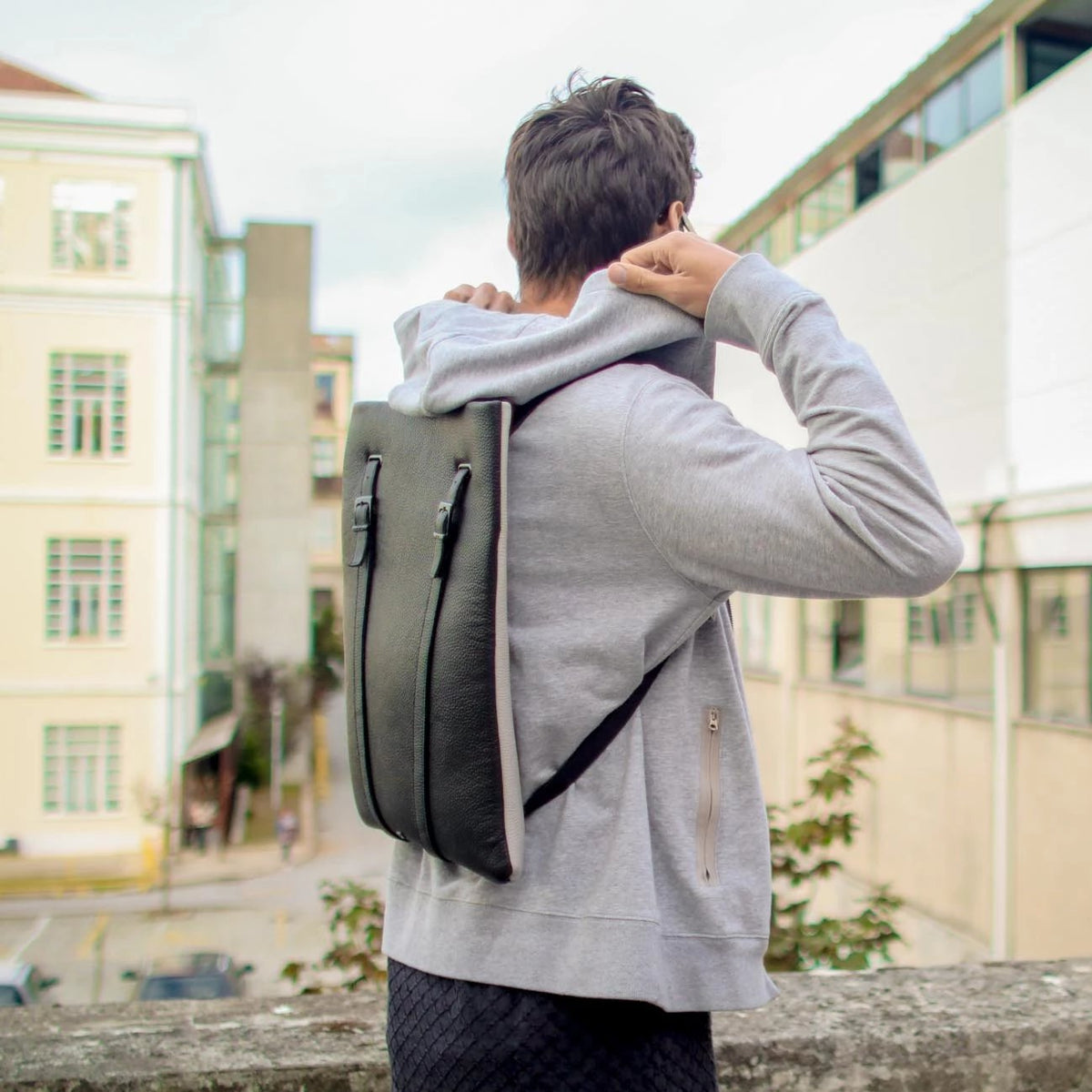 Leather slim bag new arrivals